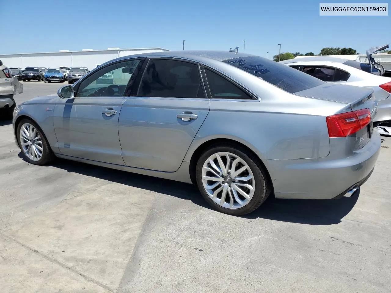 2012 Audi A6 Premium Plus VIN: WAUGGAFC6CN159403 Lot: 59223313