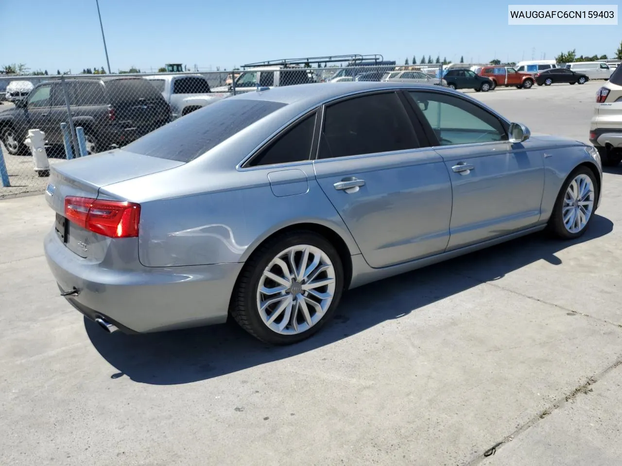 2012 Audi A6 Premium Plus VIN: WAUGGAFC6CN159403 Lot: 59223313