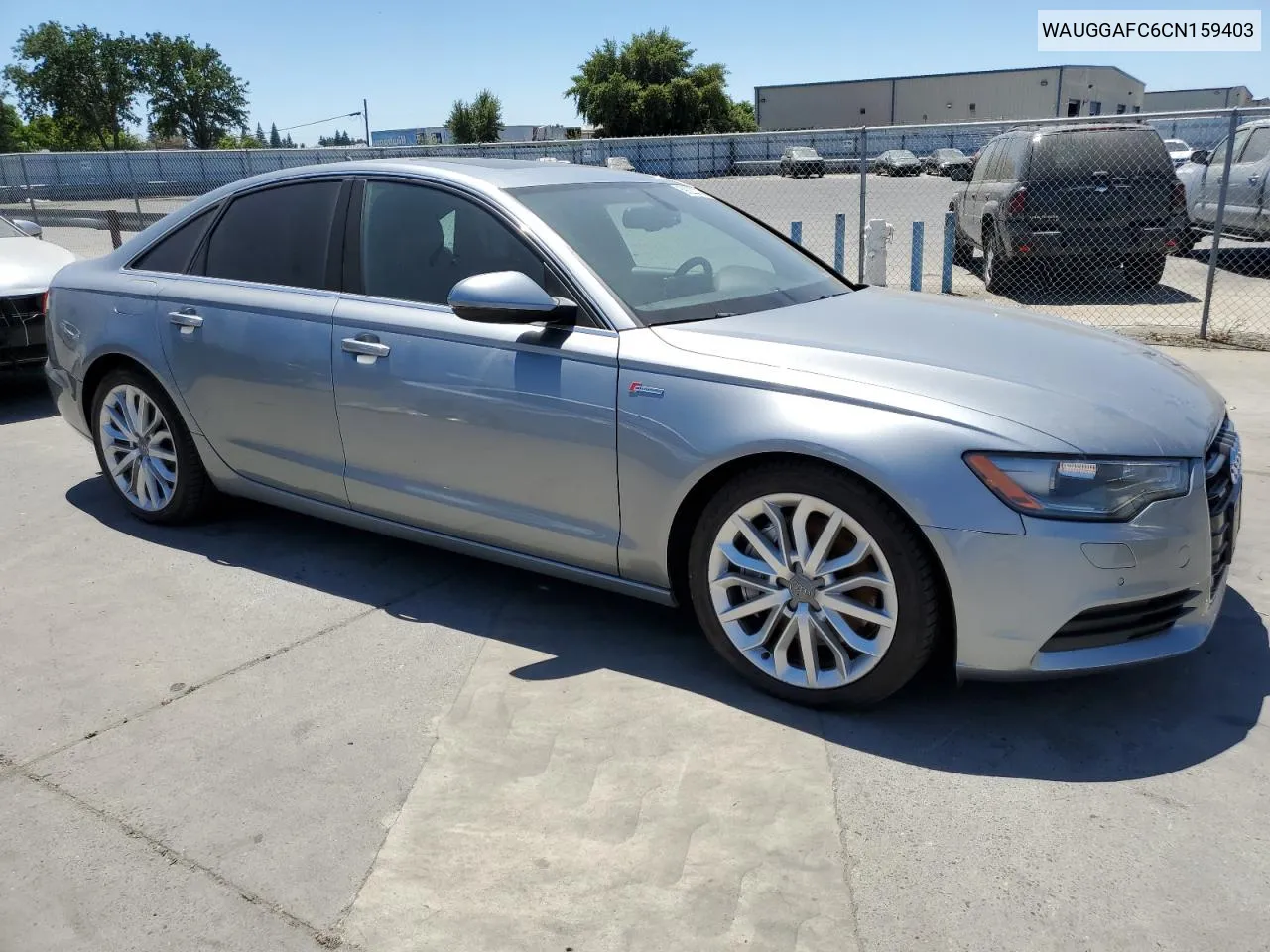 2012 Audi A6 Premium Plus VIN: WAUGGAFC6CN159403 Lot: 59223313