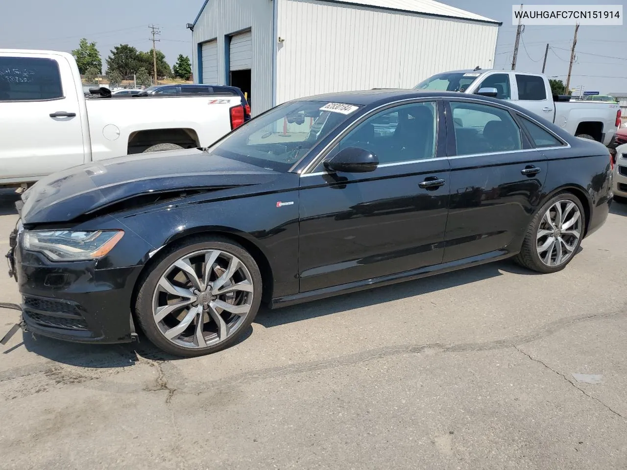 2012 Audi A6 Prestige VIN: WAUHGAFC7CN151914 Lot: 62830184