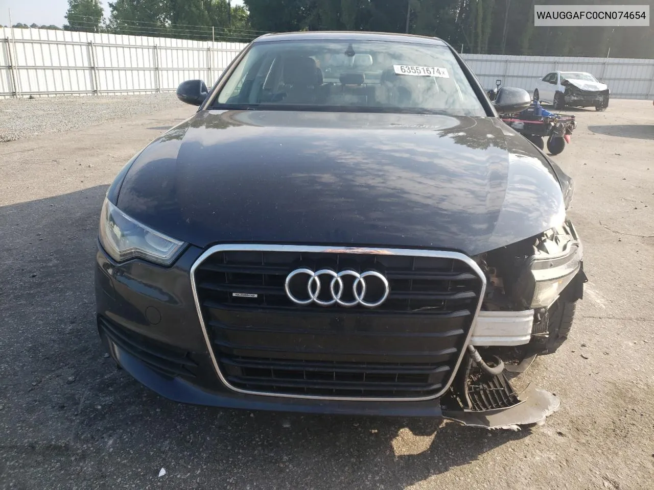 WAUGGAFC0CN074654 2012 Audi A6 Premium Plus