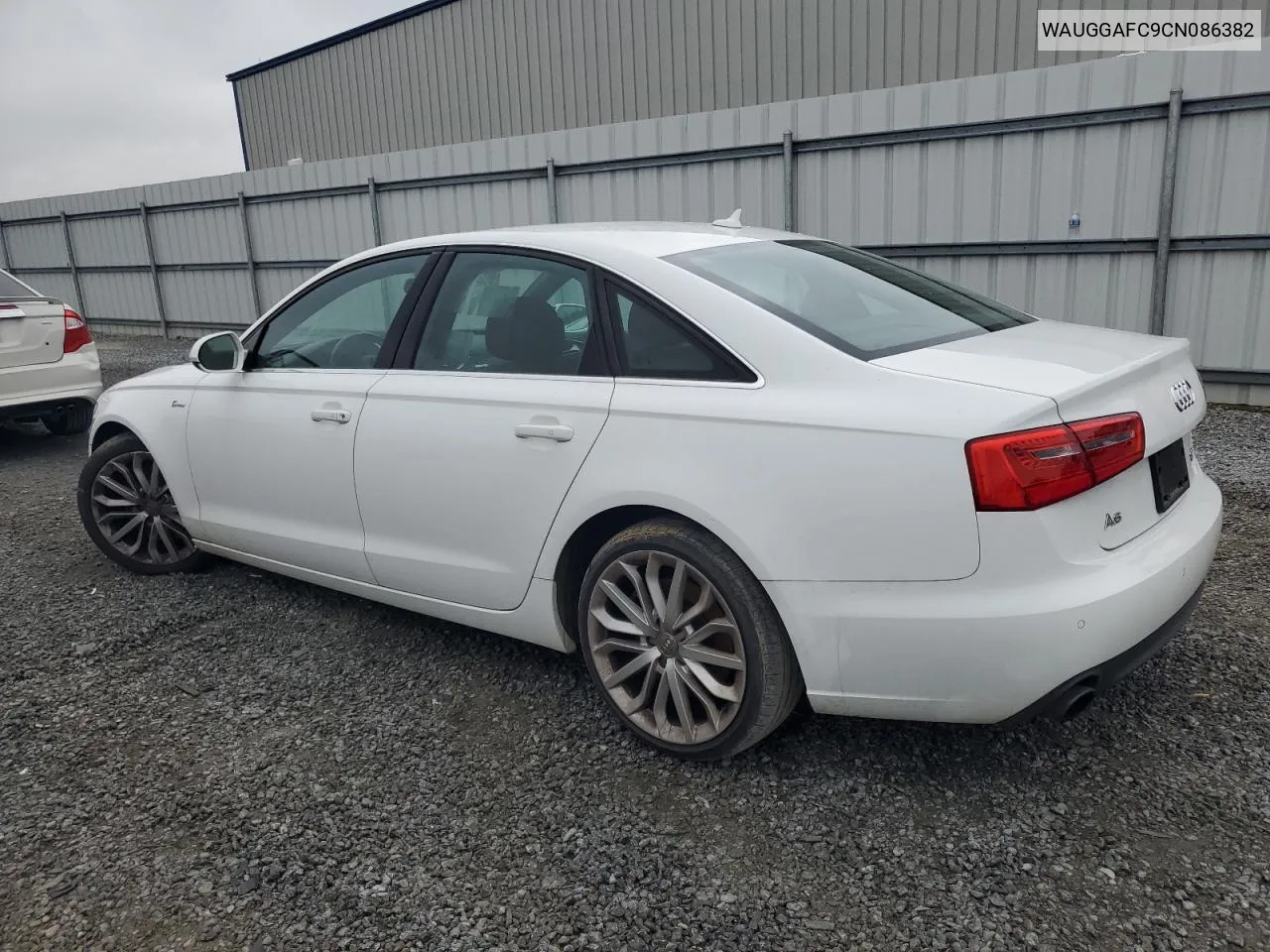 2012 Audi A6 Premium Plus VIN: WAUGGAFC9CN086382 Lot: 63884944