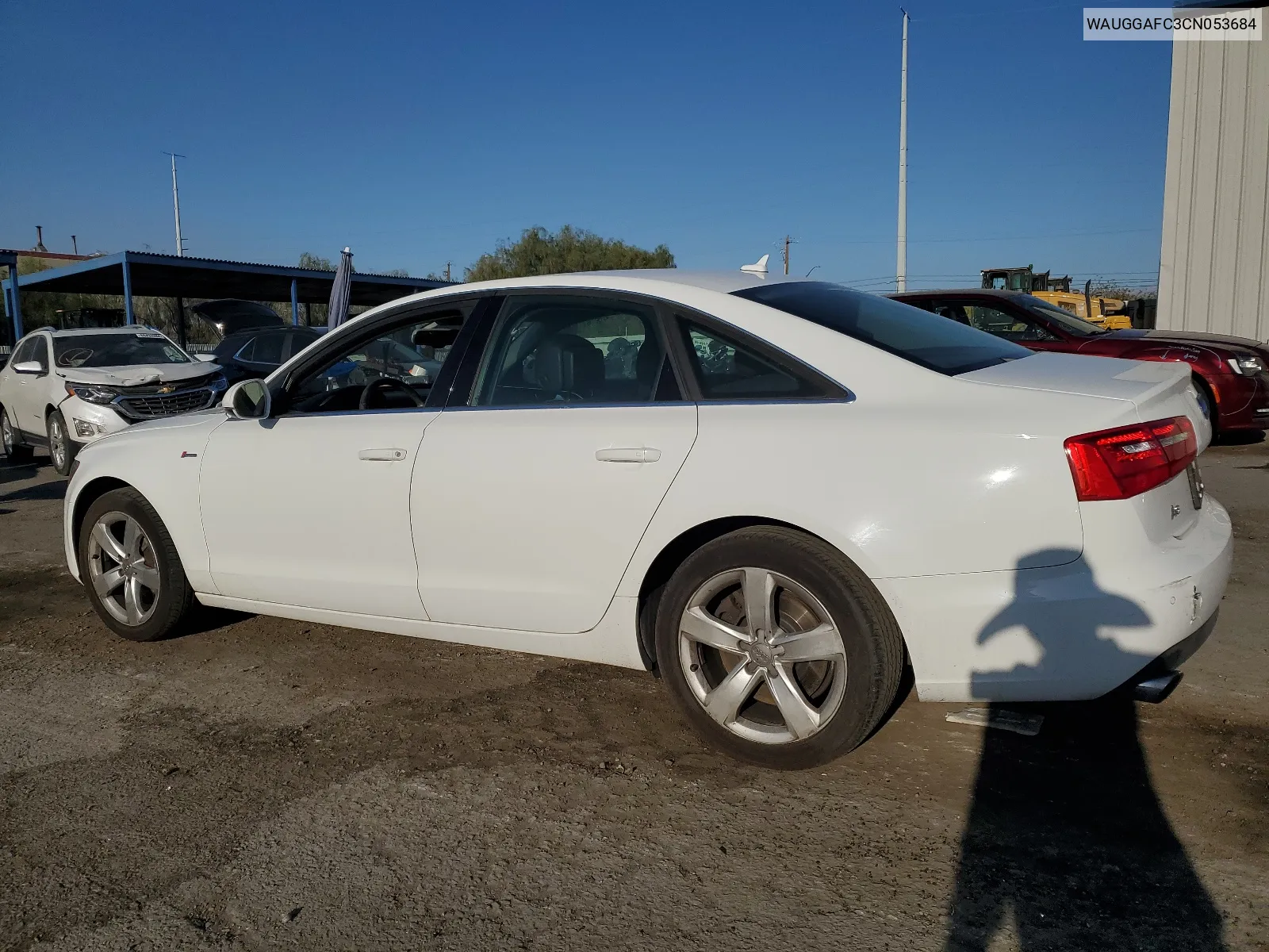 2012 Audi A6 Premium Plus VIN: WAUGGAFC3CN053684 Lot: 64807654