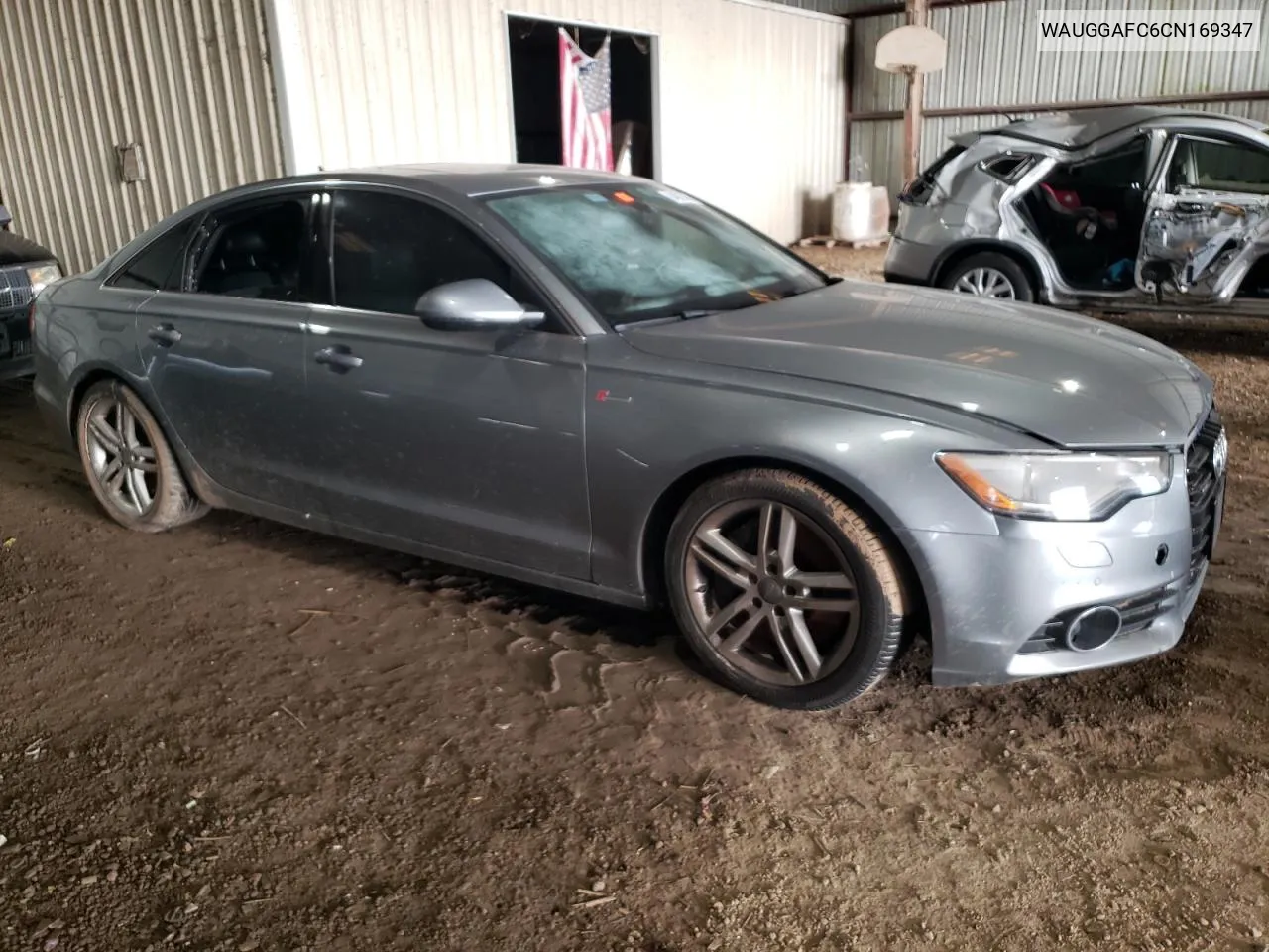 2012 Audi A6 Premium Plus VIN: WAUGGAFC6CN169347 Lot: 64829624