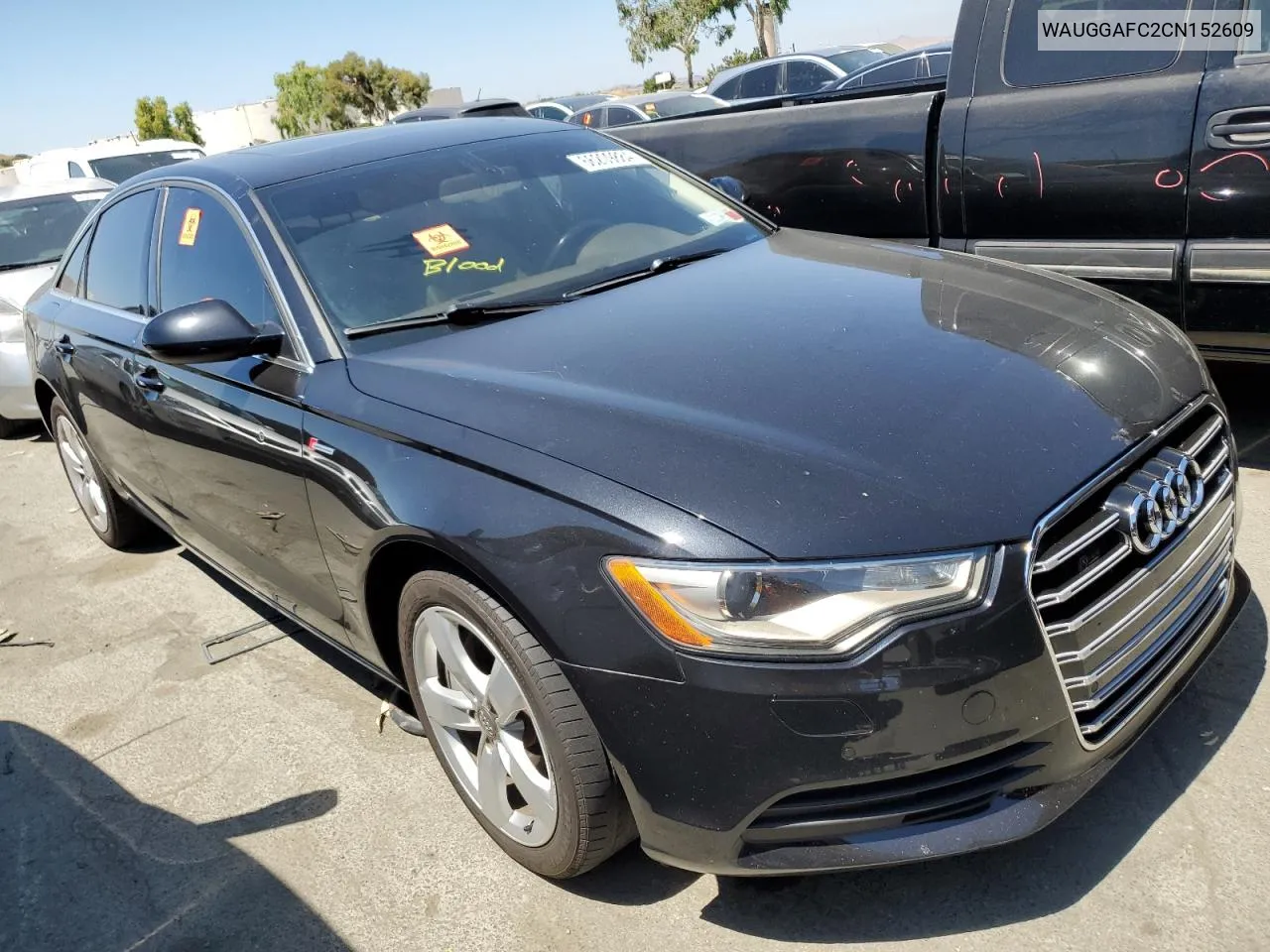 2012 Audi A6 Premium Plus VIN: WAUGGAFC2CN152609 Lot: 66209884