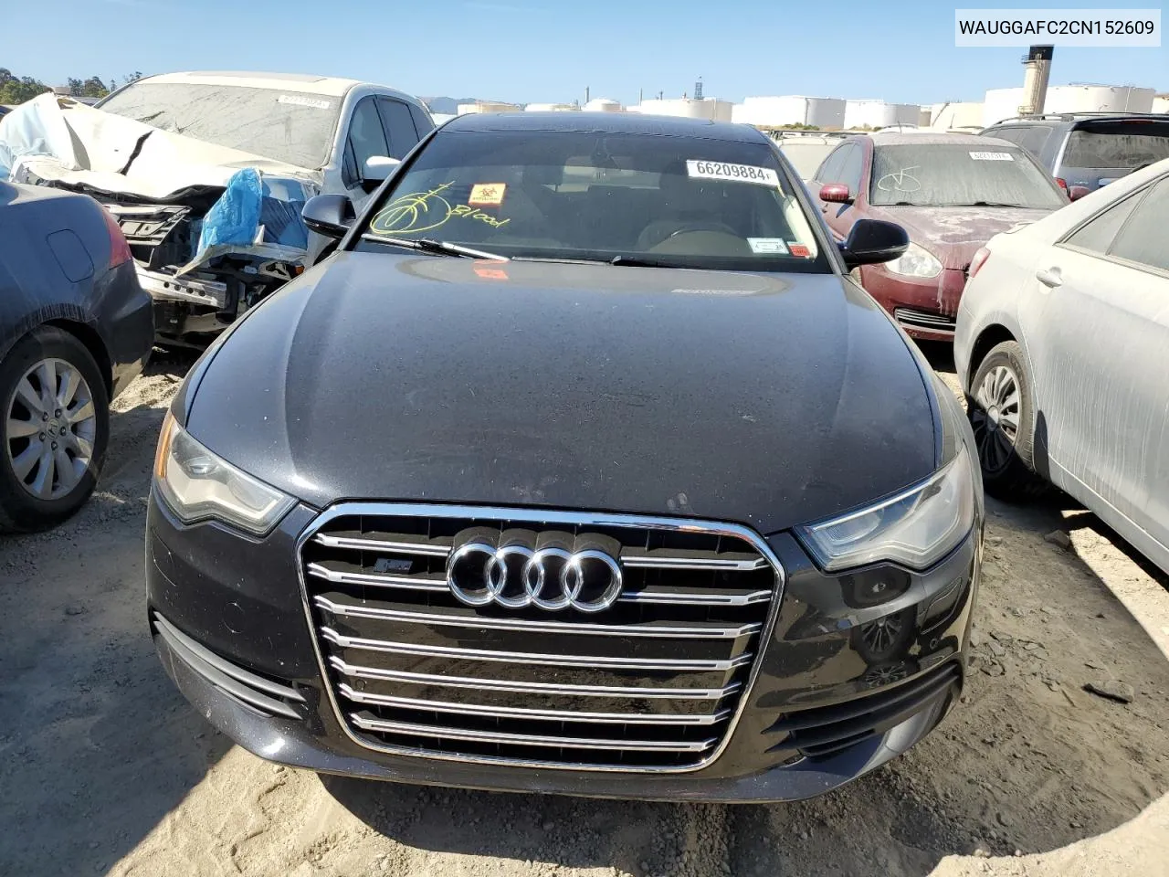 2012 Audi A6 Premium Plus VIN: WAUGGAFC2CN152609 Lot: 66209884