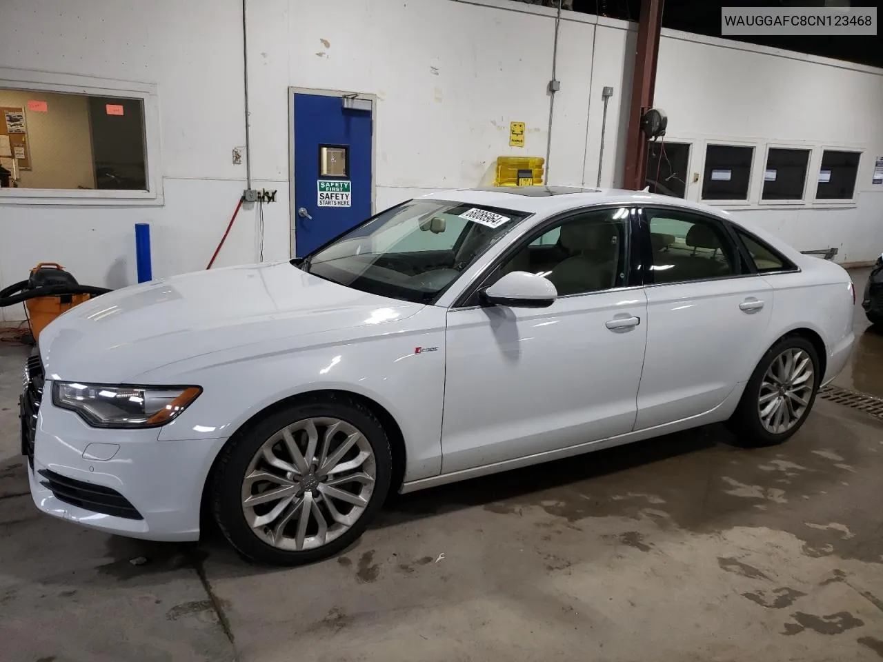 2012 Audi A6 Premium Plus VIN: WAUGGAFC8CN123468 Lot: 68086964