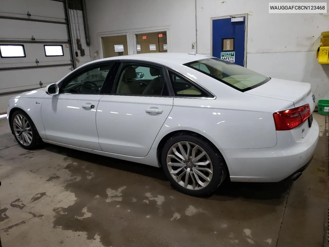 2012 Audi A6 Premium Plus VIN: WAUGGAFC8CN123468 Lot: 68086964