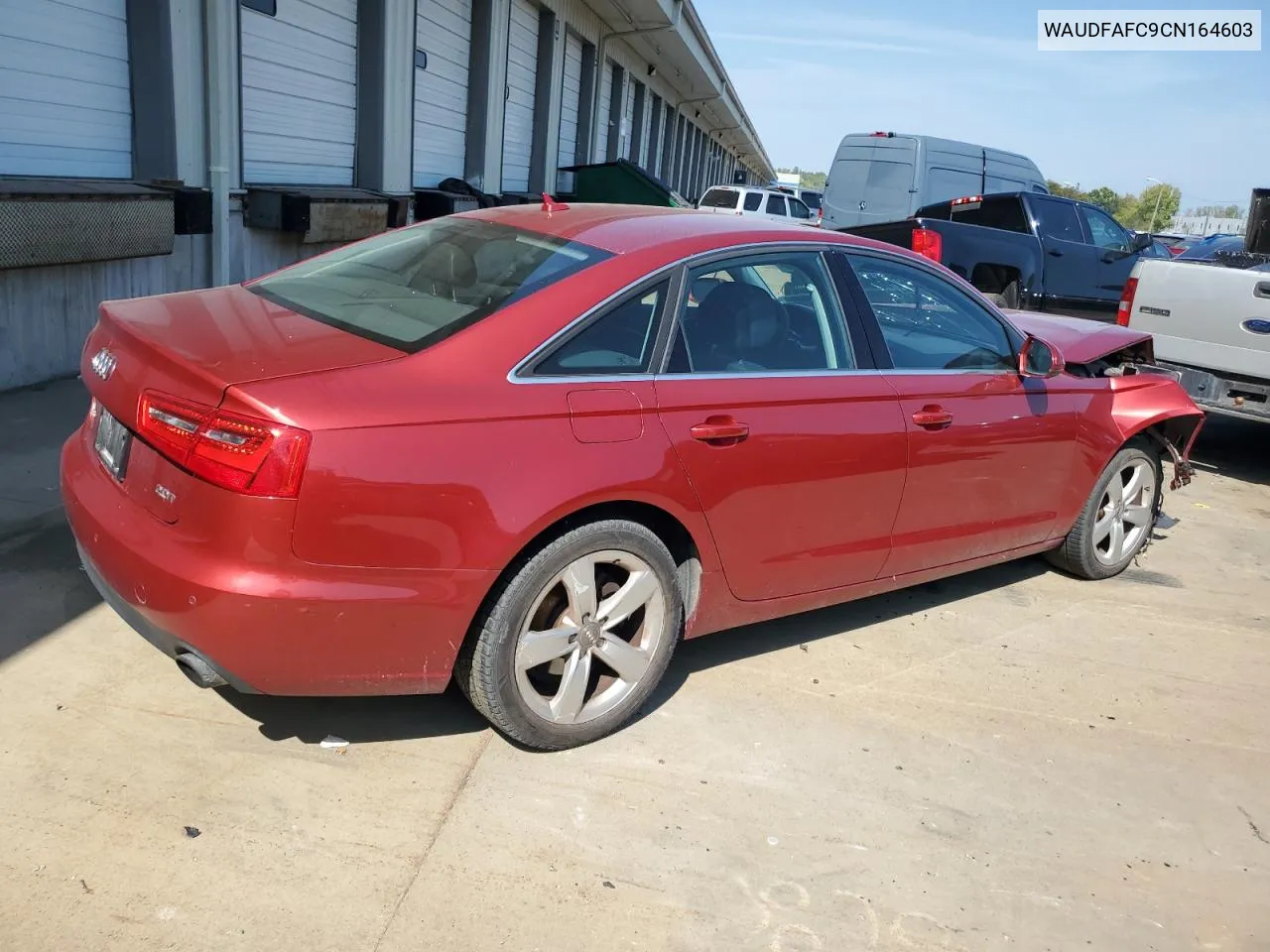 2012 Audi A6 Premium Plus VIN: WAUDFAFC9CN164603 Lot: 68873104