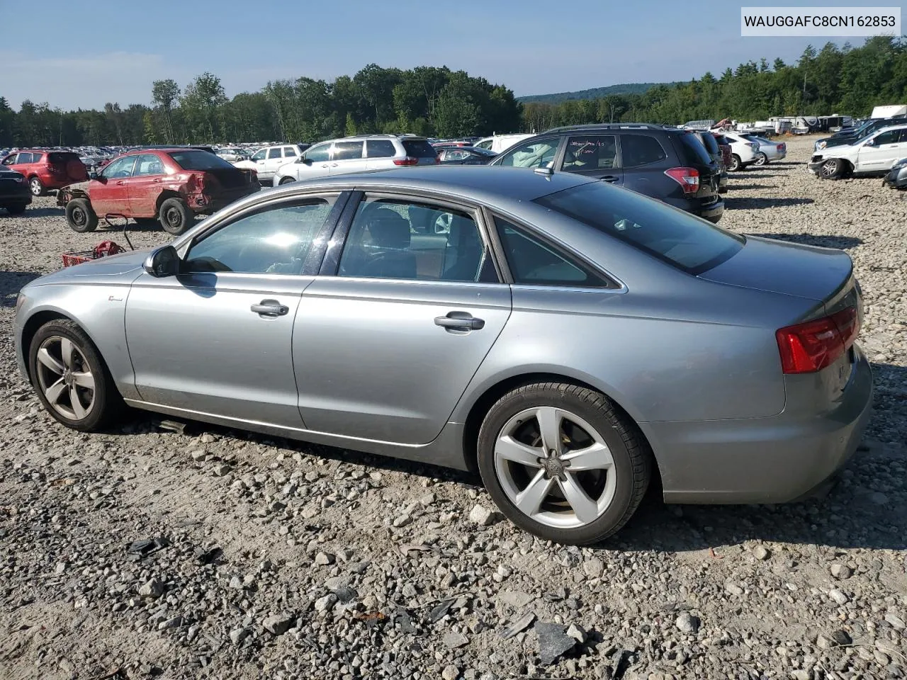 2012 Audi A6 Premium Plus VIN: WAUGGAFC8CN162853 Lot: 69239904