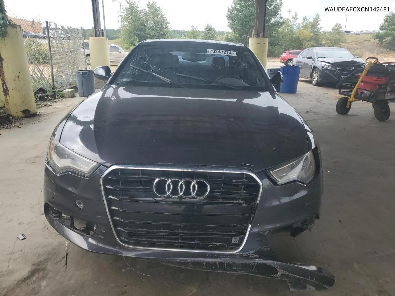 2012 Audi A6 Premium Plus VIN: WAUDFAFCXCN142481 Lot: 70247274