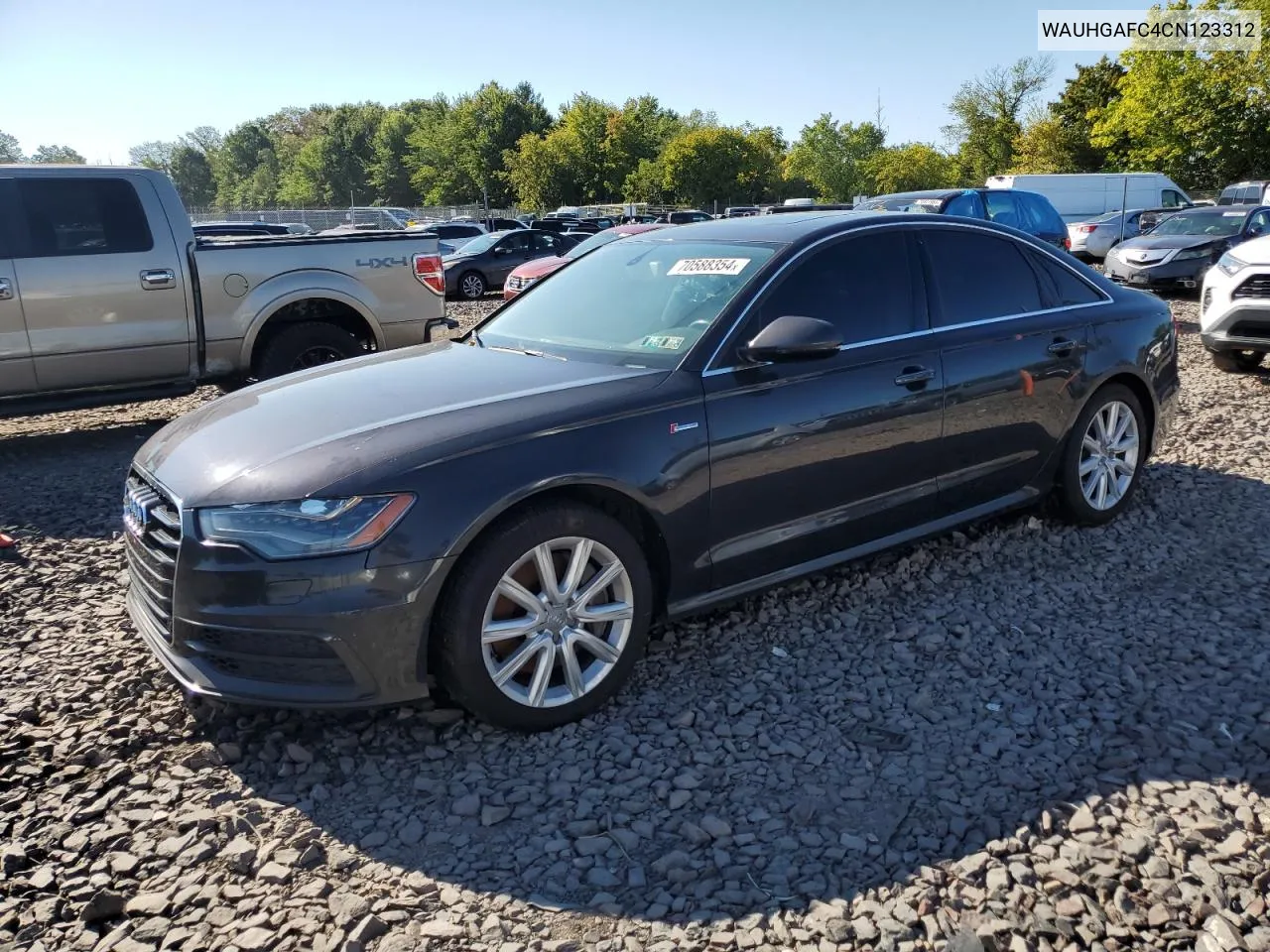 2012 Audi A6 Prestige VIN: WAUHGAFC4CN123312 Lot: 70588354