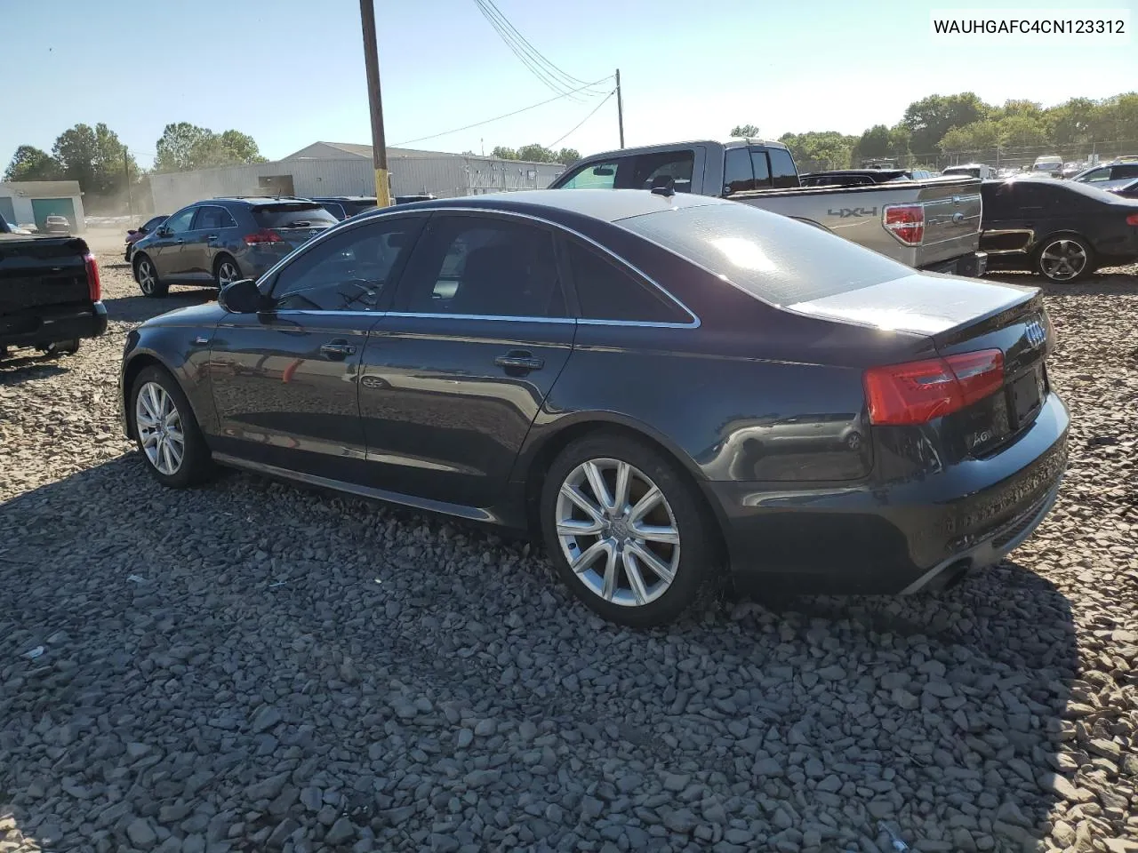 WAUHGAFC4CN123312 2012 Audi A6 Prestige