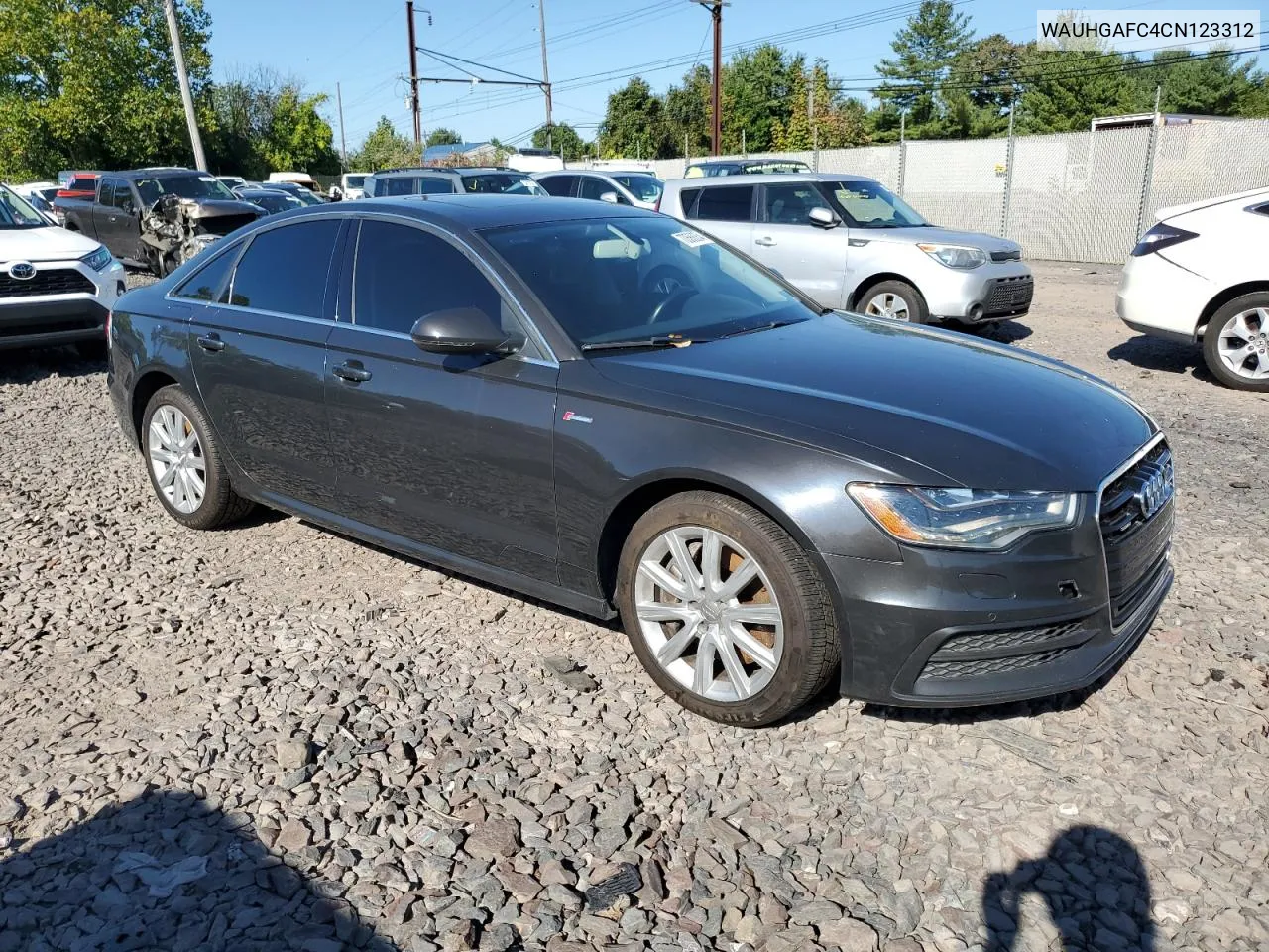 WAUHGAFC4CN123312 2012 Audi A6 Prestige