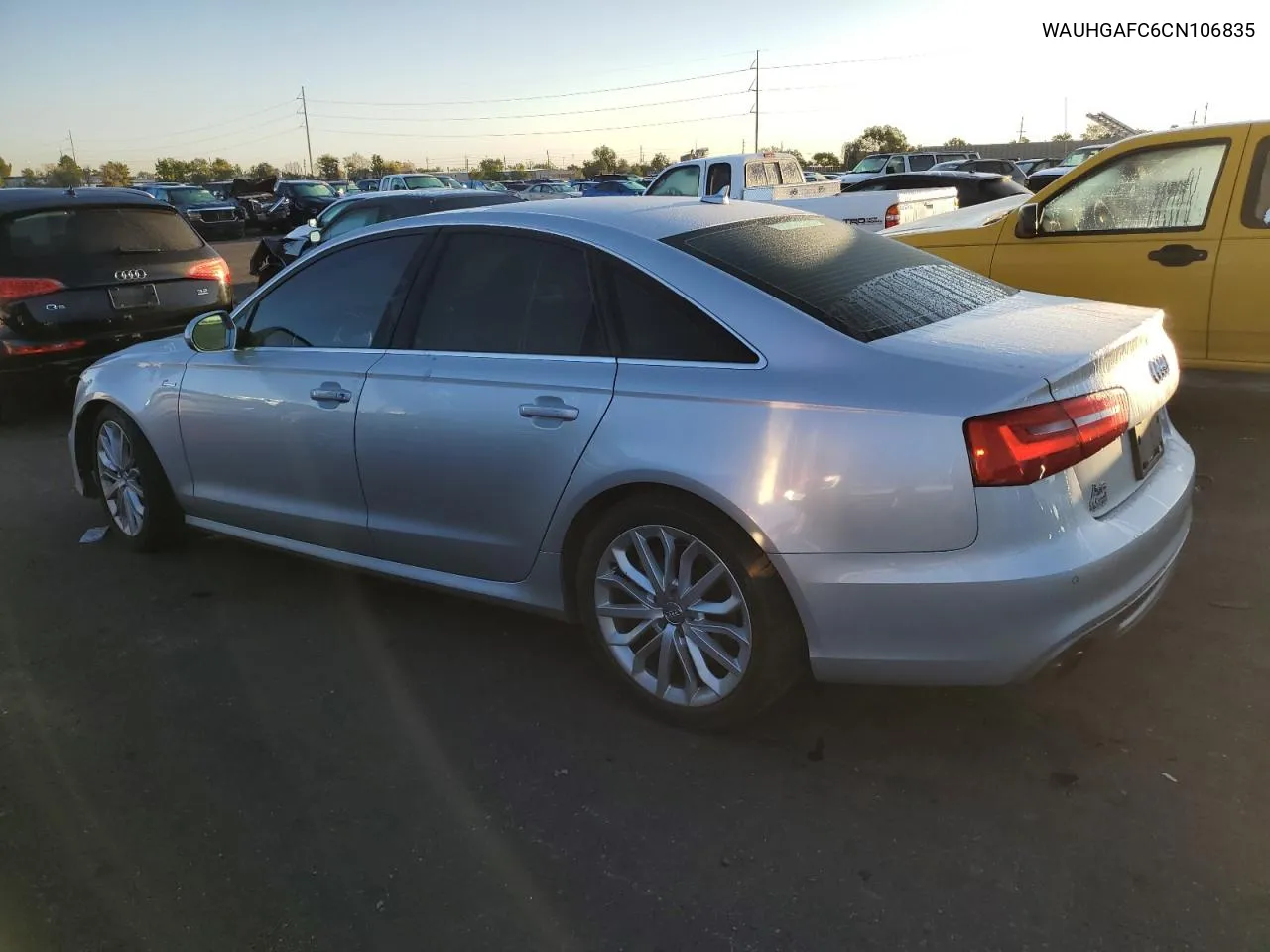 2012 Audi A6 Prestige VIN: WAUHGAFC6CN106835 Lot: 72395194