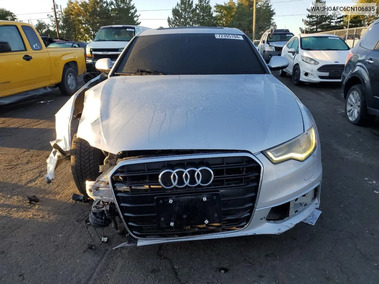 2012 Audi A6 Prestige VIN: WAUHGAFC6CN106835 Lot: 72395194