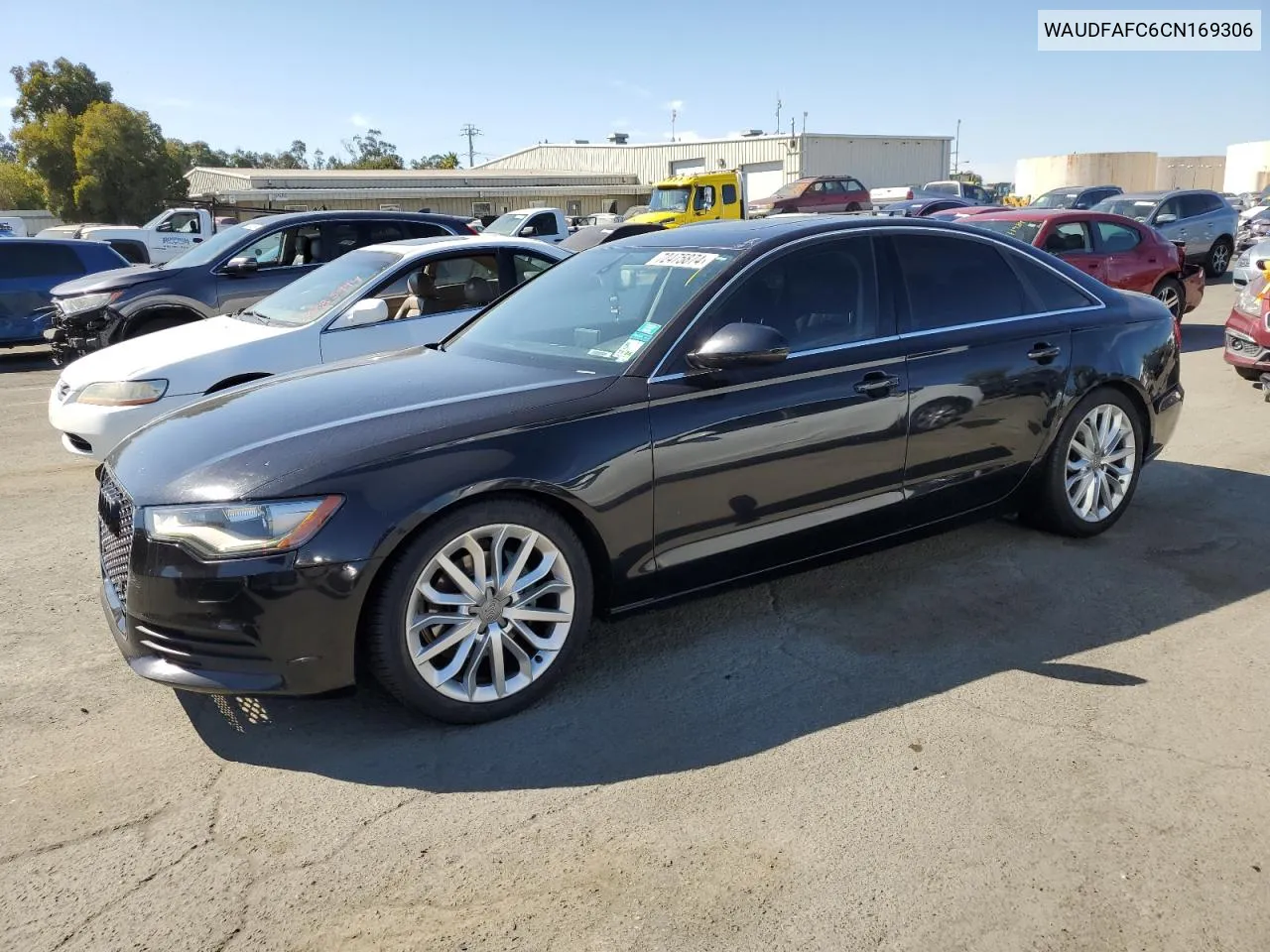 2012 Audi A6 Premium Plus VIN: WAUDFAFC6CN169306 Lot: 72475874