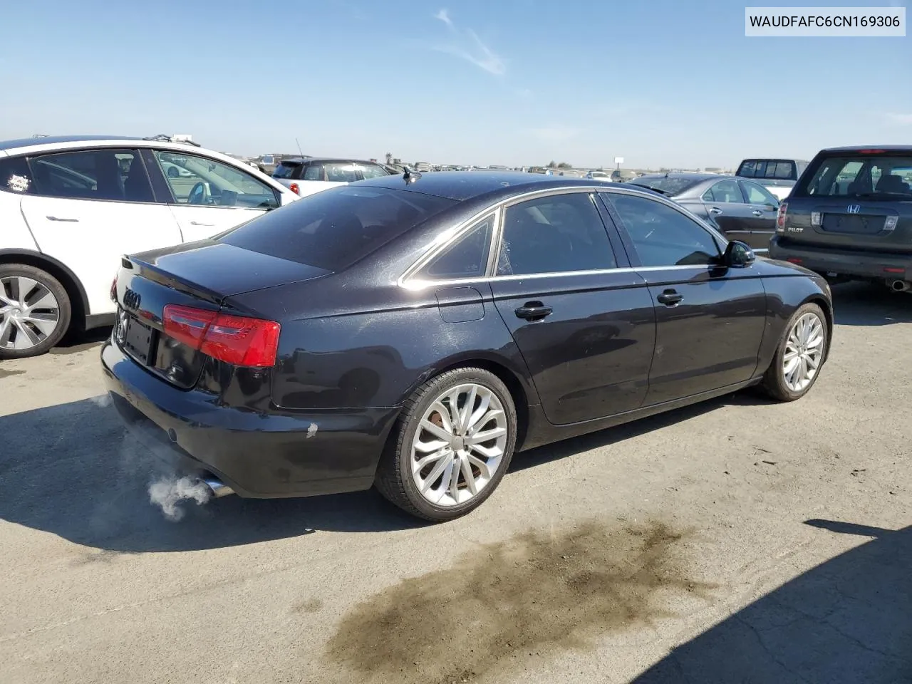 2012 Audi A6 Premium Plus VIN: WAUDFAFC6CN169306 Lot: 72475874