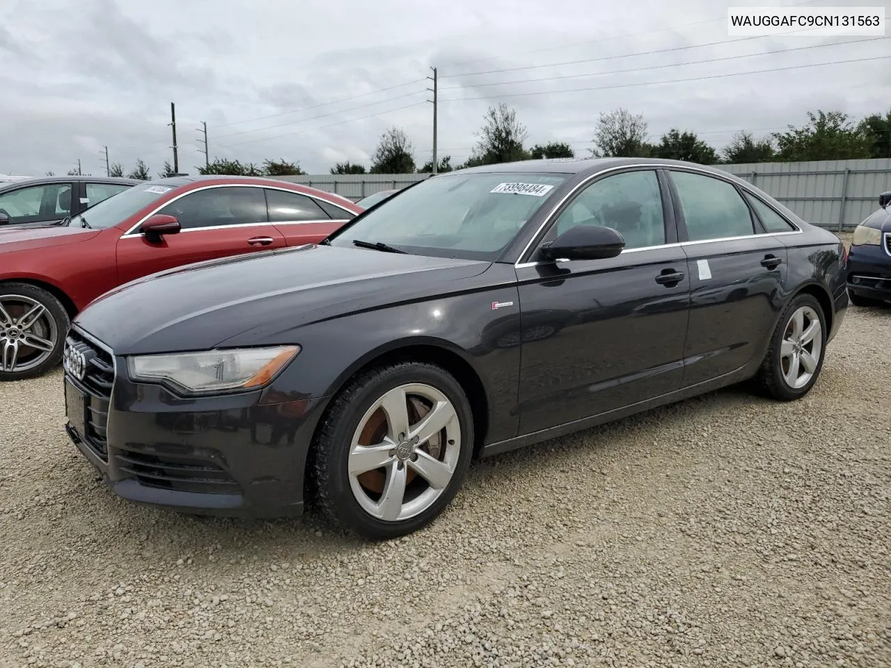 2012 Audi A6 Premium Plus VIN: WAUGGAFC9CN131563 Lot: 73998484