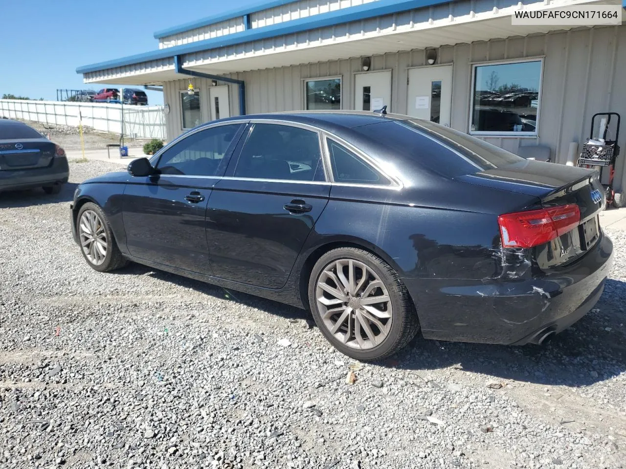 2012 Audi A6 Premium Plus VIN: WAUDFAFC9CN171664 Lot: 74108204