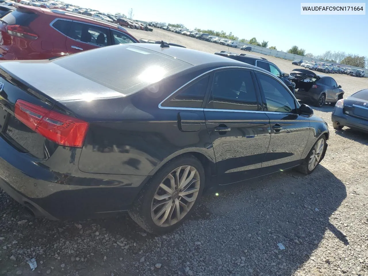 2012 Audi A6 Premium Plus VIN: WAUDFAFC9CN171664 Lot: 74108204