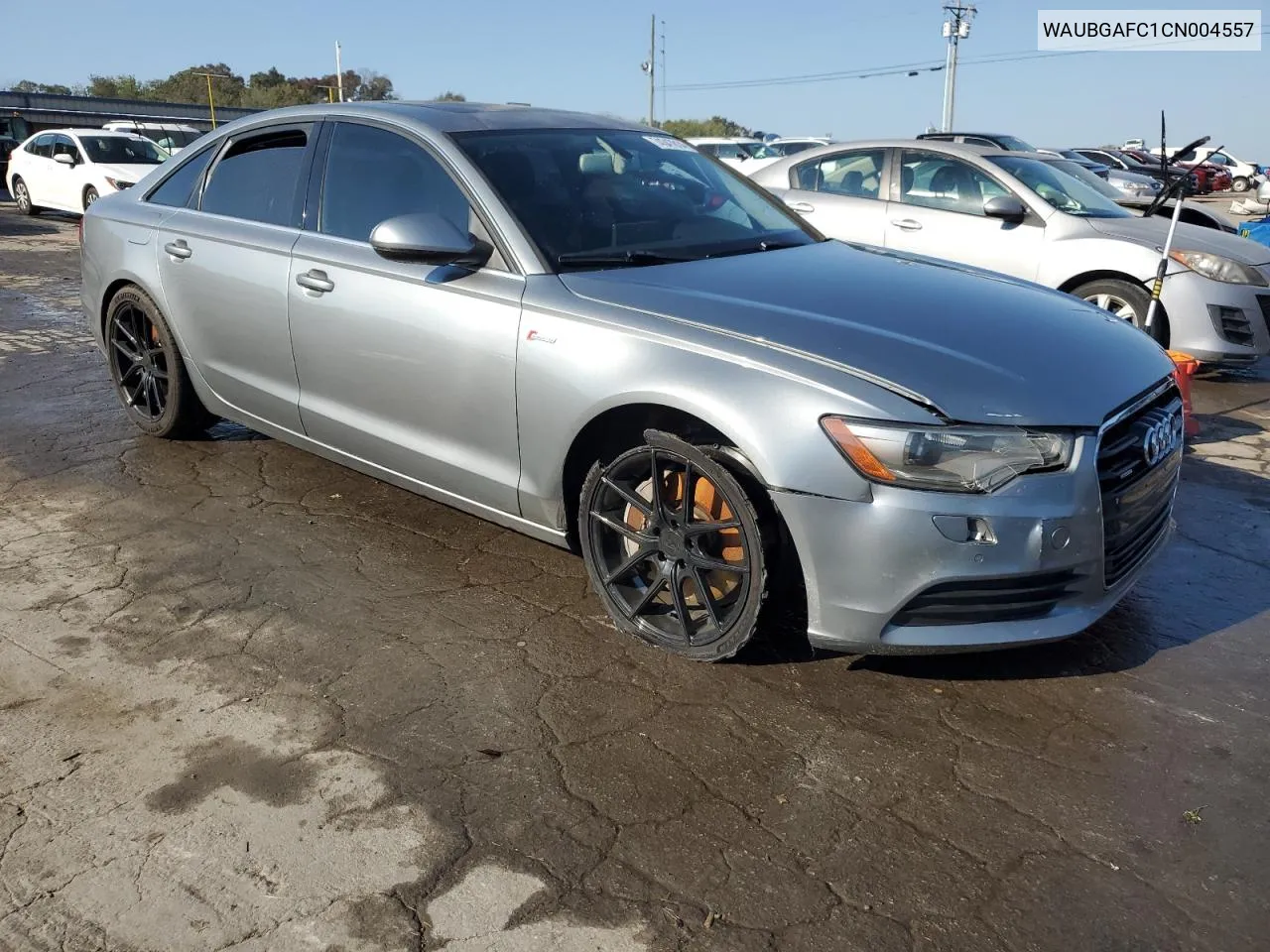 2012 Audi A6 VIN: WAUBGAFC1CN004557 Lot: 74347814