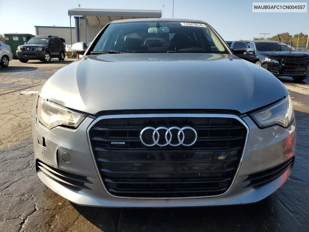 2012 Audi A6 VIN: WAUBGAFC1CN004557 Lot: 74347814