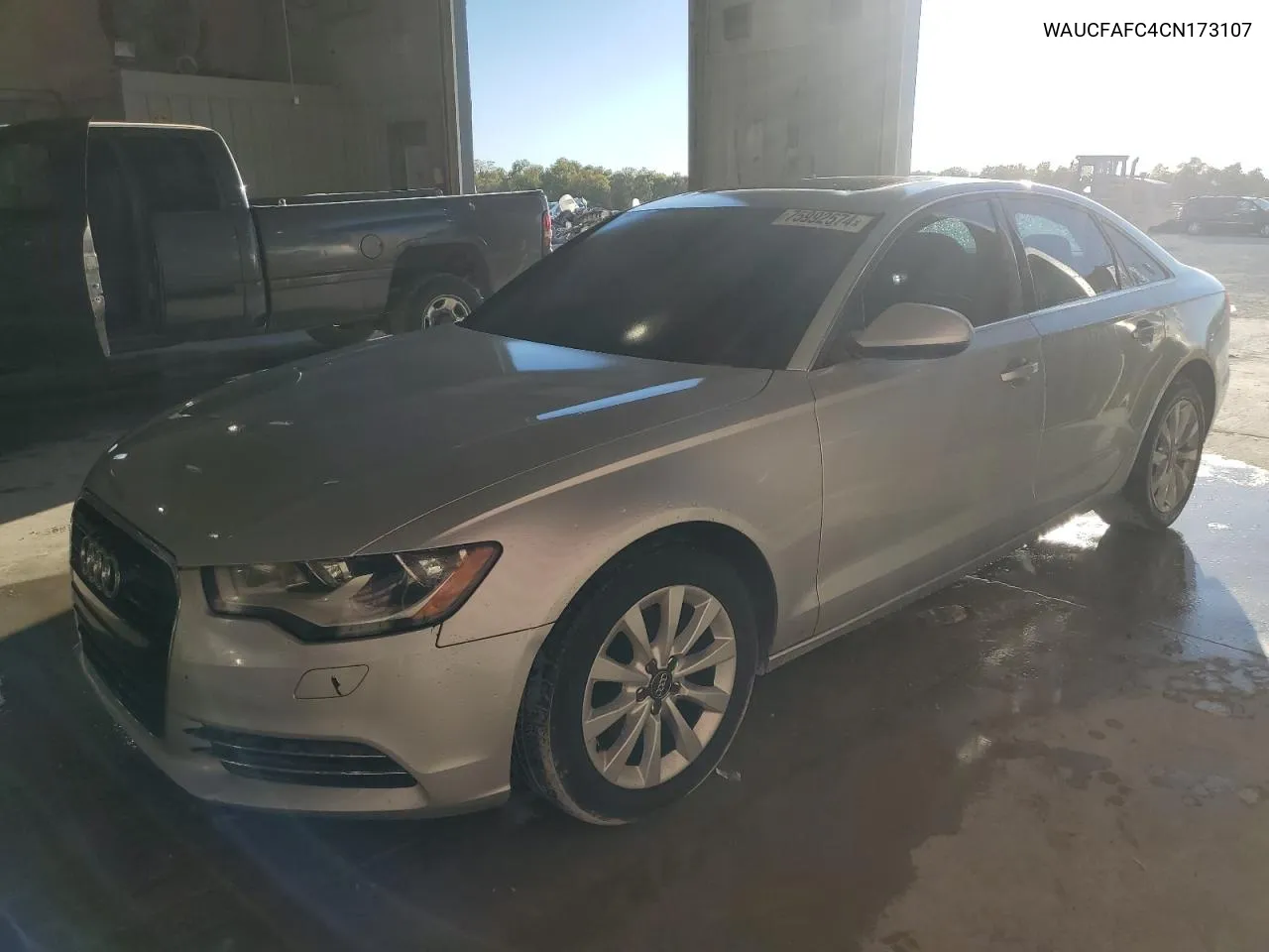 2012 Audi A6 Premium VIN: WAUCFAFC4CN173107 Lot: 75992574