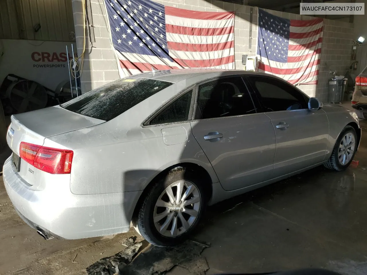 2012 Audi A6 Premium VIN: WAUCFAFC4CN173107 Lot: 75992574