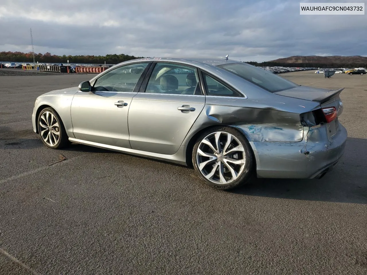 2012 Audi A6 Prestige VIN: WAUHGAFC9CN043732 Lot: 75999124