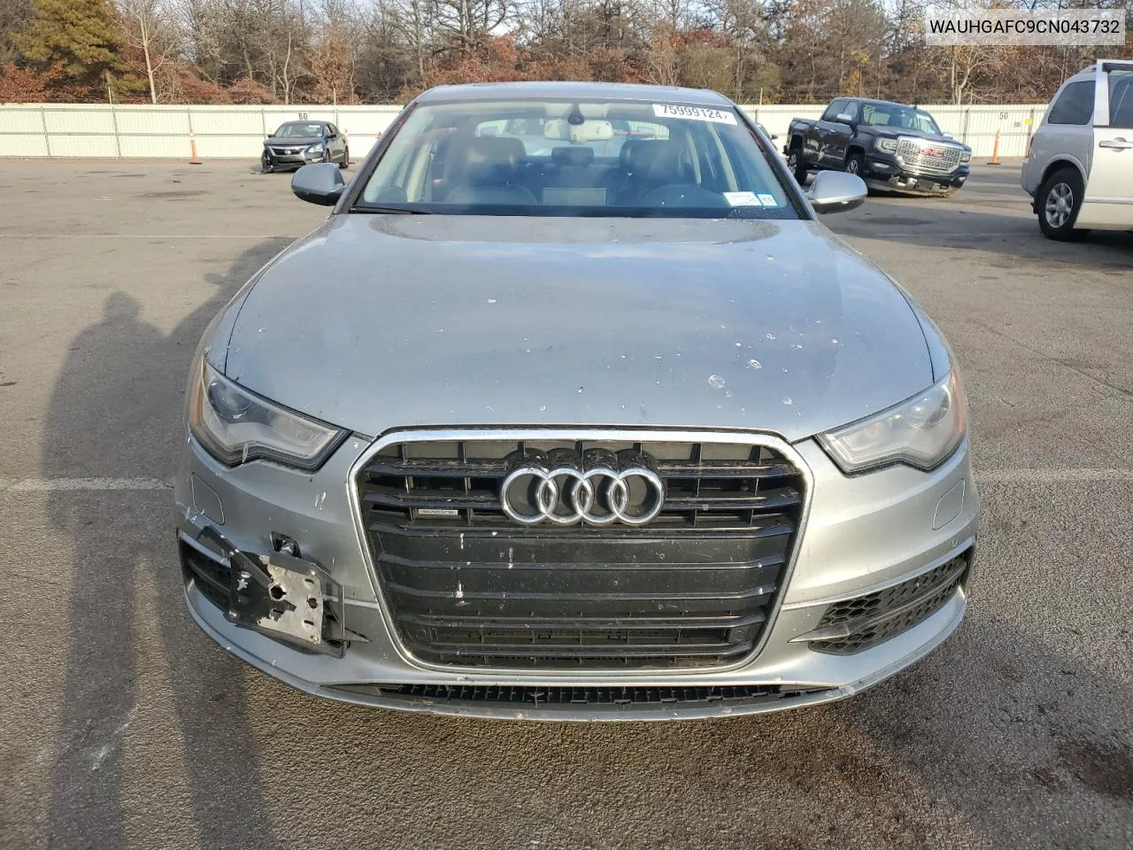 2012 Audi A6 Prestige VIN: WAUHGAFC9CN043732 Lot: 75999124