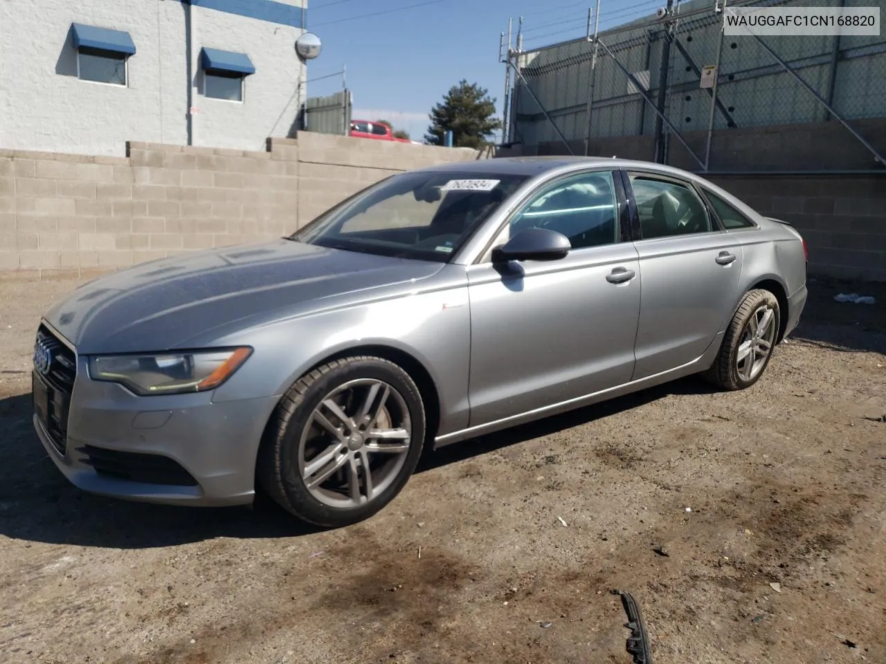 2012 Audi A6 Premium Plus VIN: WAUGGAFC1CN168820 Lot: 76070934