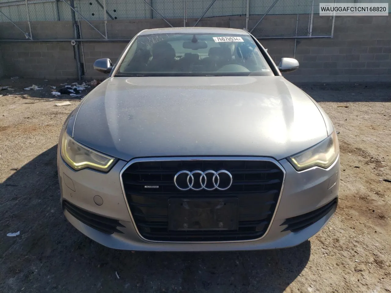 2012 Audi A6 Premium Plus VIN: WAUGGAFC1CN168820 Lot: 76070934