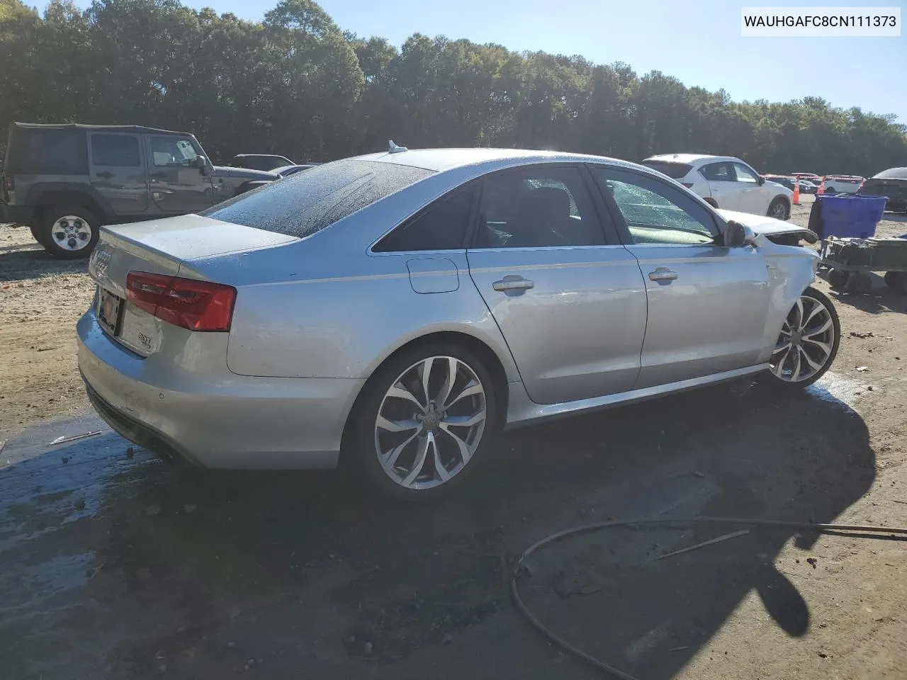 2012 Audi A6 Prestige VIN: WAUHGAFC8CN111373 Lot: 76525164