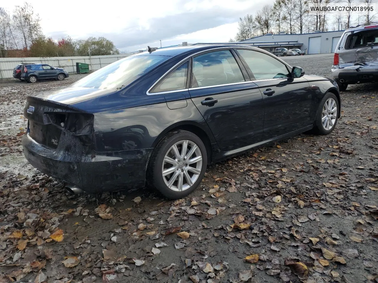 2012 Audi A6 VIN: WAUBGAFC7CN018995 Lot: 76778494