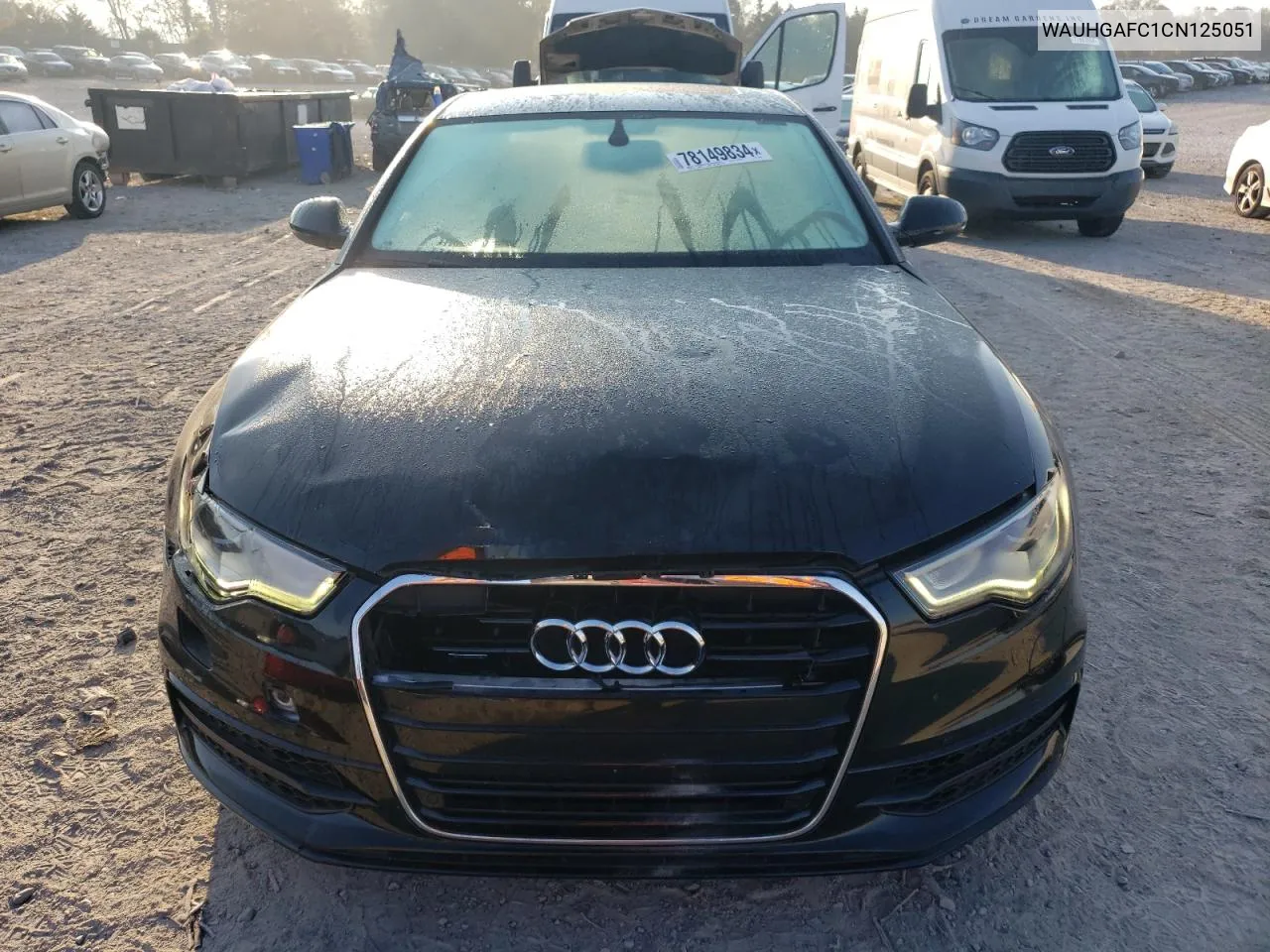 2012 Audi A6 Prestige VIN: WAUHGAFC1CN125051 Lot: 78149834