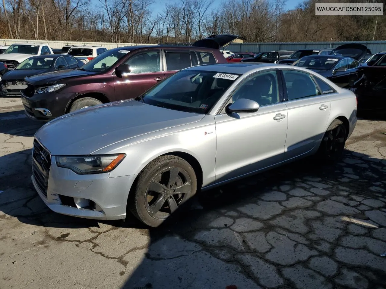 2012 Audi A6 Premium Plus VIN: WAUGGAFC5CN125095 Lot: 79738414