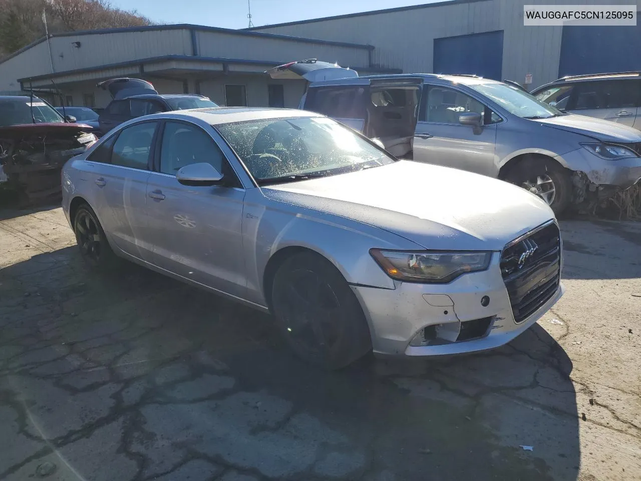 2012 Audi A6 Premium Plus VIN: WAUGGAFC5CN125095 Lot: 79738414