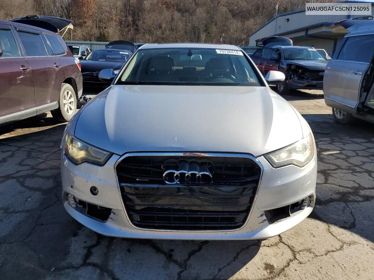 2012 Audi A6 Premium Plus VIN: WAUGGAFC5CN125095 Lot: 79738414