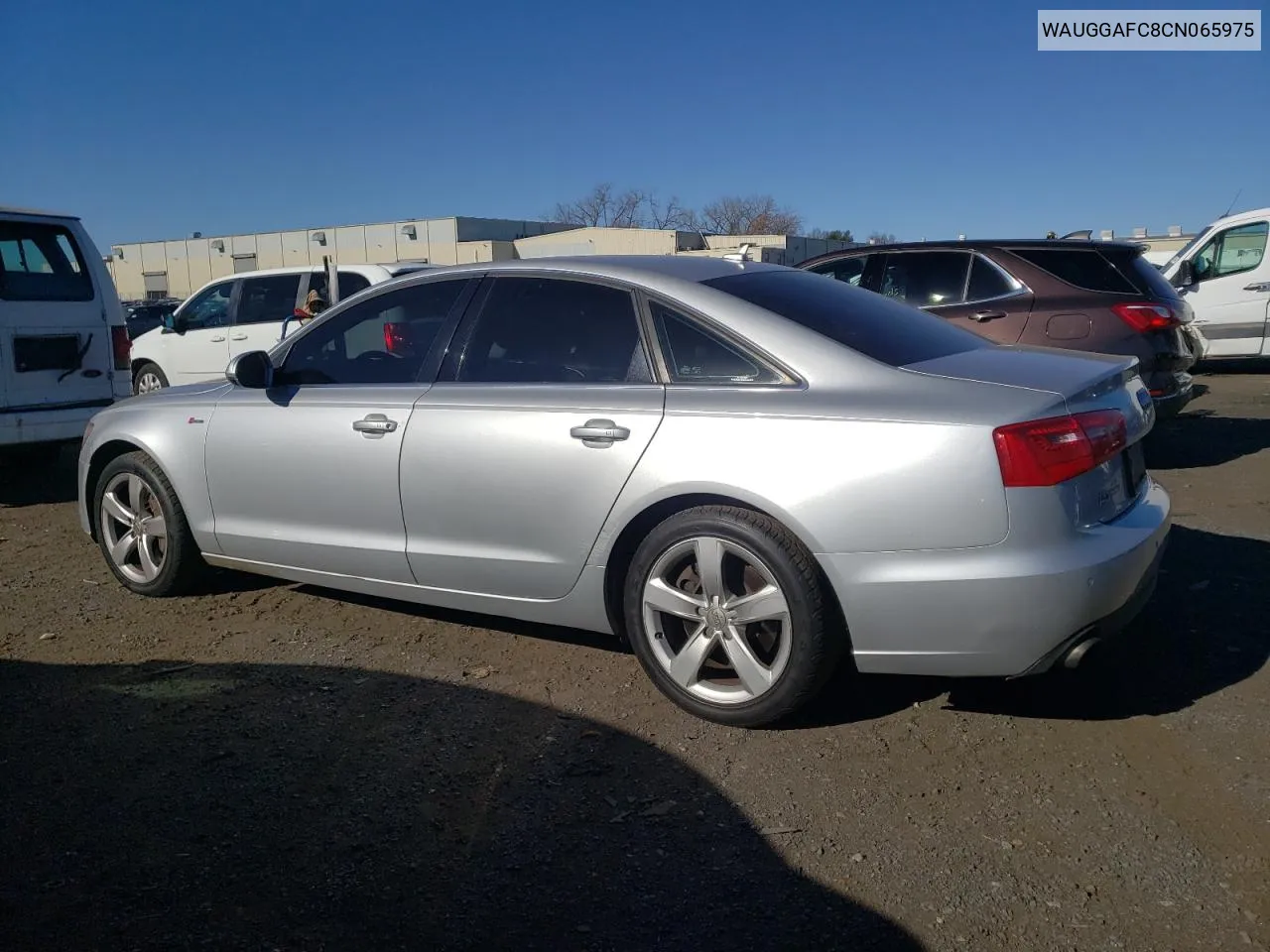 2012 Audi A6 Premium Plus VIN: WAUGGAFC8CN065975 Lot: 80158704