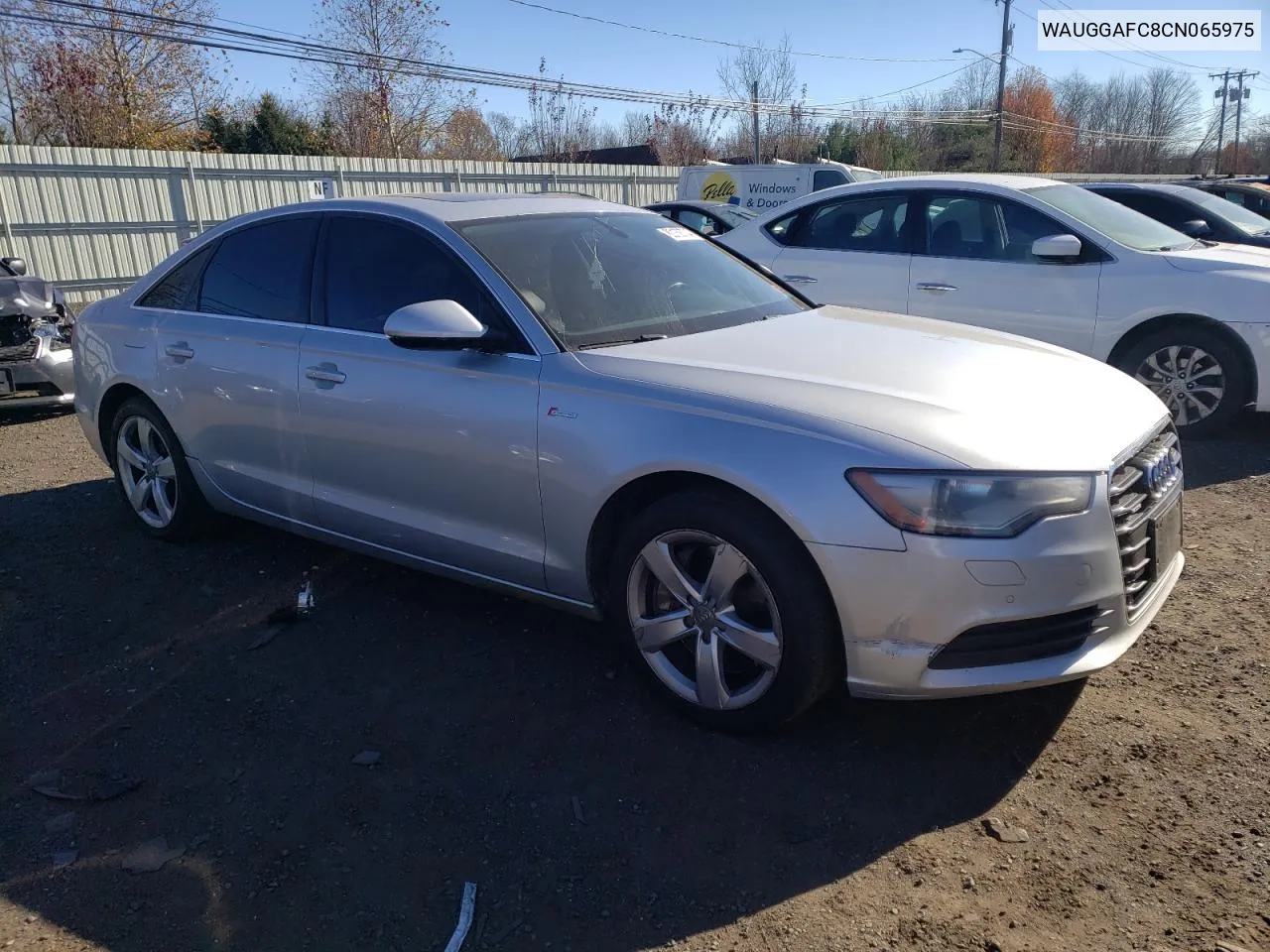 2012 Audi A6 Premium Plus VIN: WAUGGAFC8CN065975 Lot: 80158704