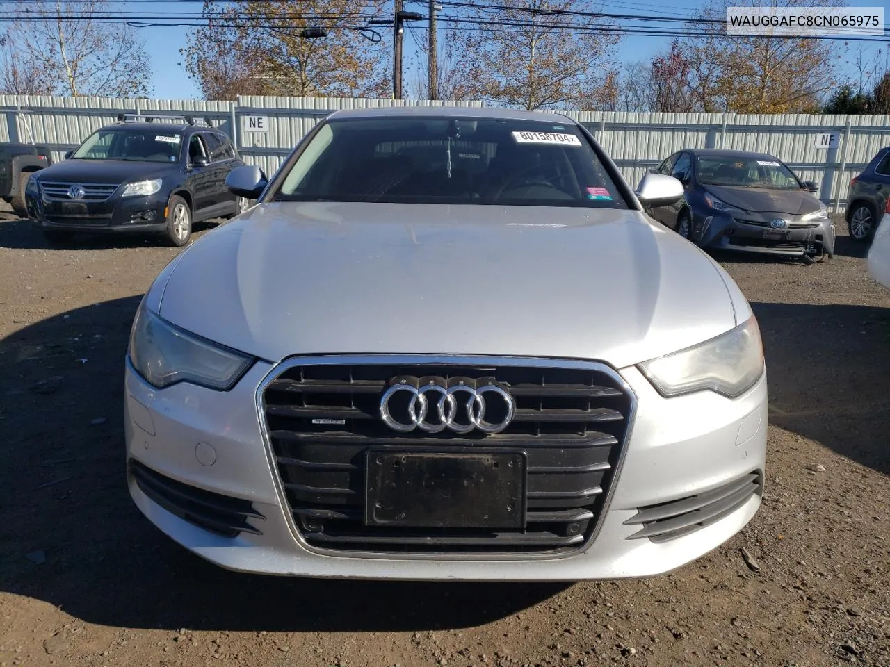 2012 Audi A6 Premium Plus VIN: WAUGGAFC8CN065975 Lot: 80158704