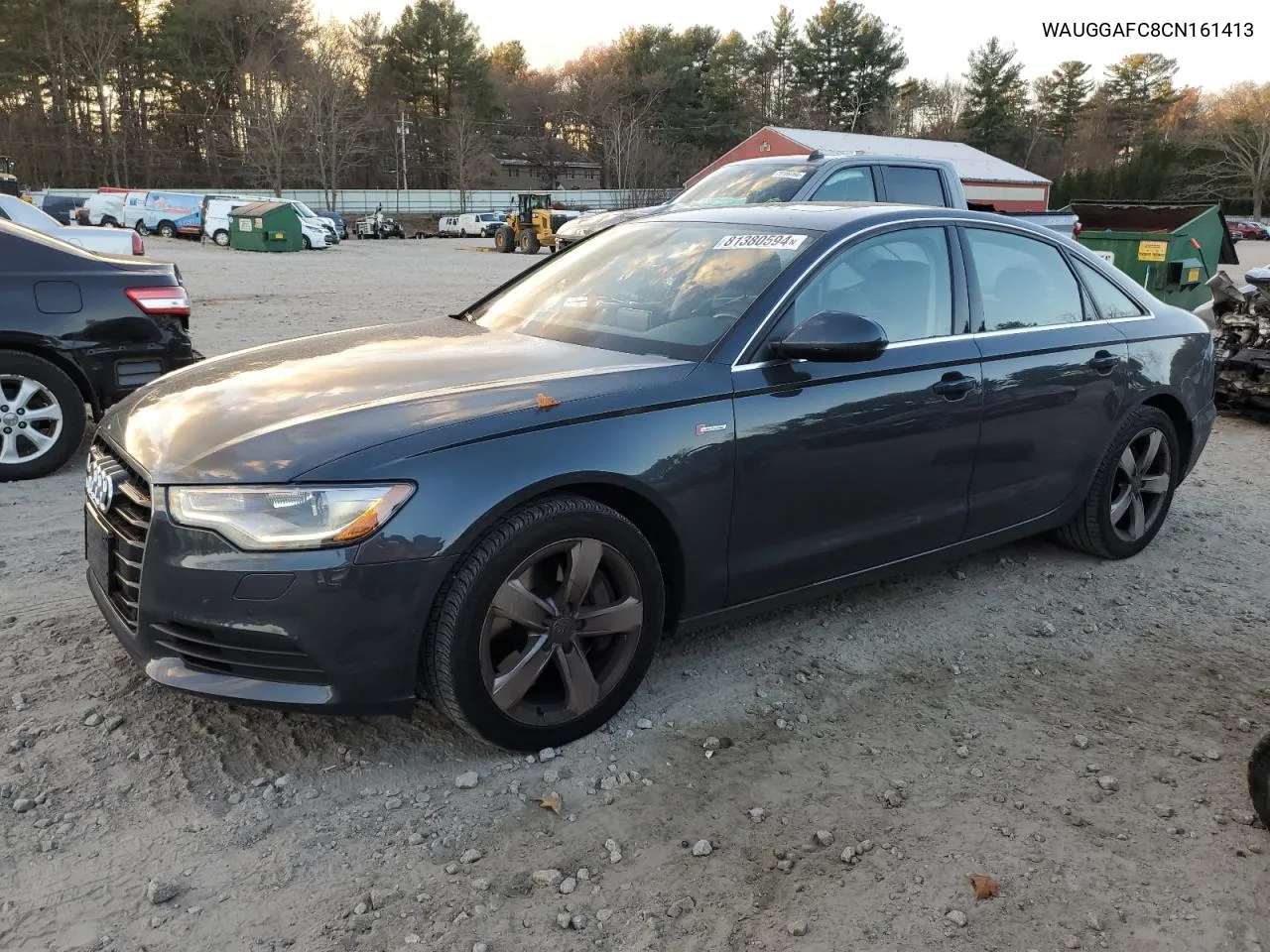 2012 Audi A6 Premium Plus VIN: WAUGGAFC8CN161413 Lot: 81380594