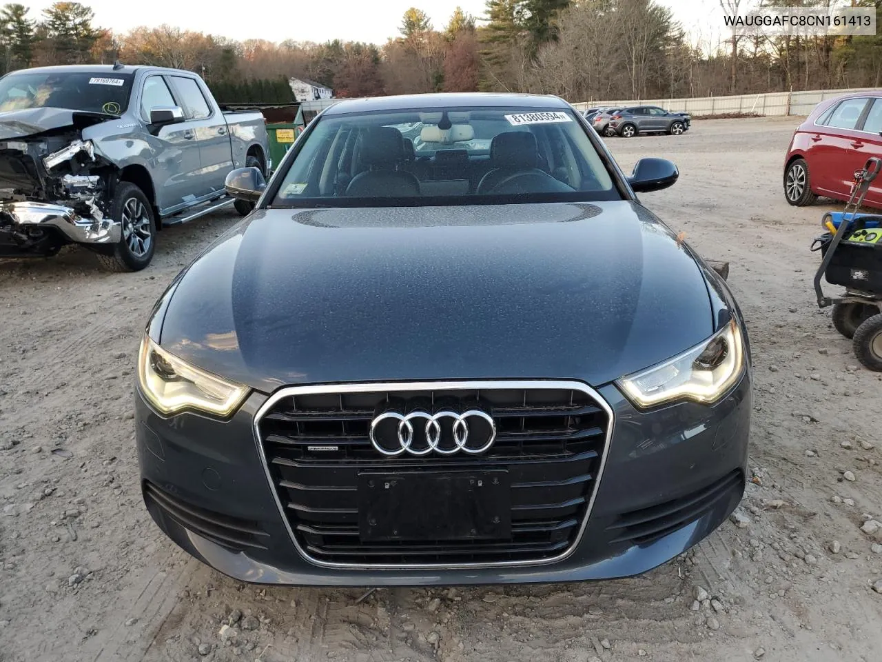 2012 Audi A6 Premium Plus VIN: WAUGGAFC8CN161413 Lot: 81380594