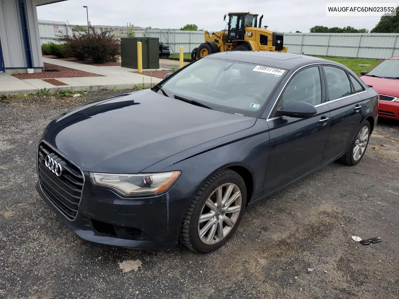 2013 Audi A6 Premium Plus VIN: WAUGFAFC6DN023552 Lot: 59917194