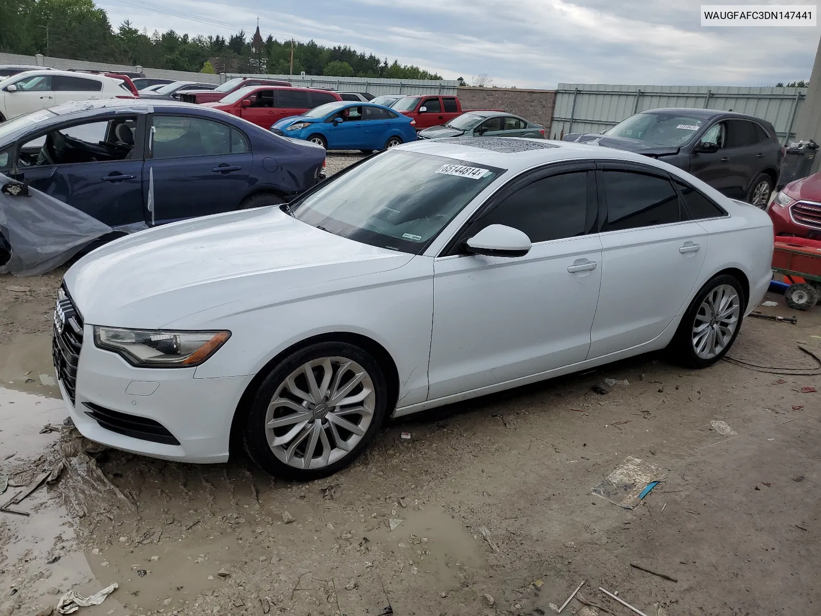 WAUGFAFC3DN147441 2013 Audi A6 Premium Plus