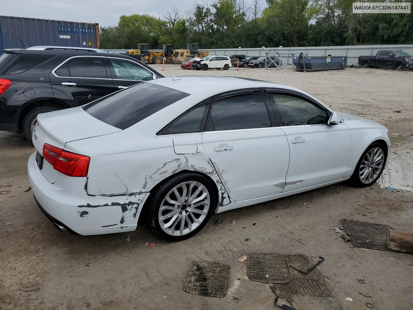 WAUGFAFC3DN147441 2013 Audi A6 Premium Plus