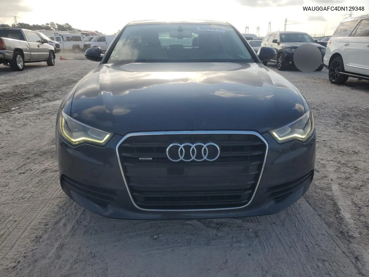 2013 Audi A6 Premium Plus VIN: WAUGGAFC4DN129348 Lot: 66746414