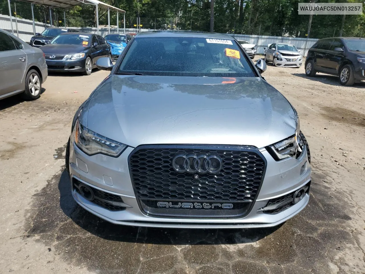 2013 Audi A6 Prestige VIN: WAUJGAFC5DN013257 Lot: 67157654