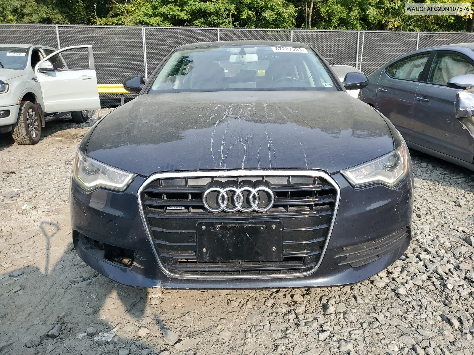 2013 Audi A6 Premium Plus VIN: WAUGFAFC2DN107576 Lot: 67287564